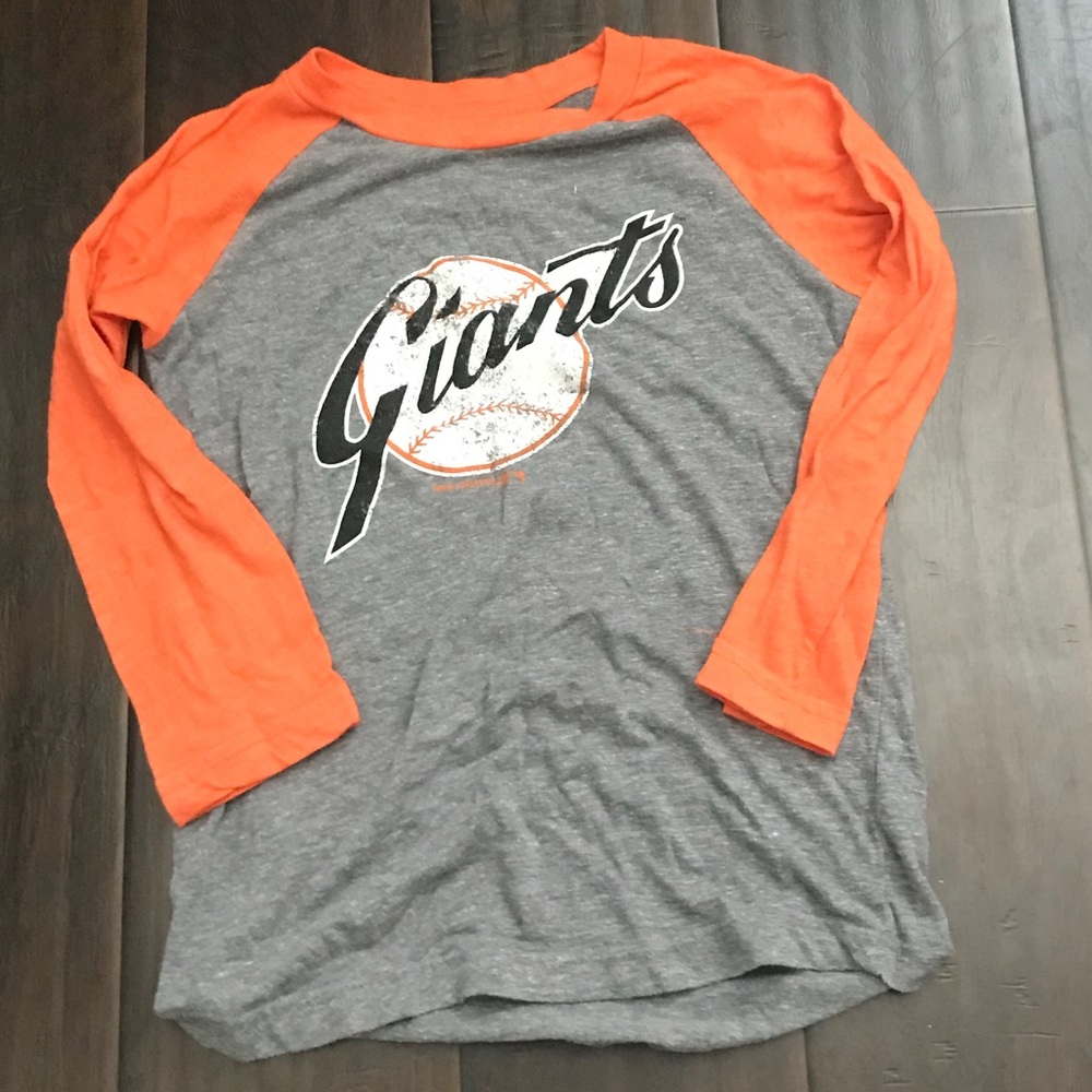 SF Giants kids baseball shirt